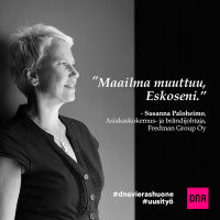 Kohtaamisia - Susanna Paloheimo: Maailma muuttuu, Eskoseni.
