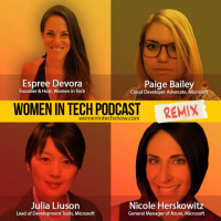 Remix: Paige Bailey, Julia Liuson, and Nicole Herskowitz: Women In Tech