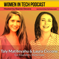 Taly Matiteyahu and Laura Ciccone of Blink Date: Women In Tech California  New York