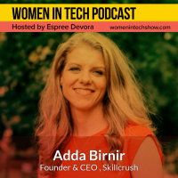 Adda Birnir of Skillcrush, An Online Education Company Teaching Women: Women In Tech New York