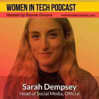 Sarah Dempsey of Official: Women In Tech New York