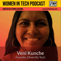Veni Kunche of Diversify Tech: Women In Tech Virginia