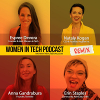 Remix: Anna Gandrabura, Nataly Kogan, and Erin Staples: Women In Tech