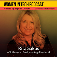 Rita Sakus of Lithuanian Business Angel Network, Fostering Business Angel Activity: Women In Tech Lithuania