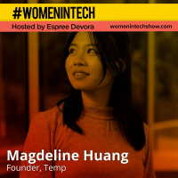 Magdeline Huang of Temp, Platform Where Users Can List And Hire Items: Red Bull Basement University Special Edition