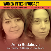 Anna Rudakova of Love Toons: Create Your Own Comic Book: Women In Tech Lithuania