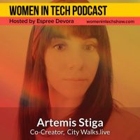 Artemis Stiga of City Walks.live: Women In Tech Athens