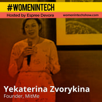 Yekaterina Zvorykina, Founder of MitMe Optimizing Performance Through Mitochondrial Health: Women In Tech Lithuania