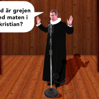 Präster som skämtar, Nyhetsläsare som spelar House och Häxor som söker jobb