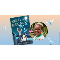 Author Sharon G. Flake talks #OnceinaBlueMoon on #ConversationsLIVE