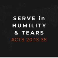 Serve in Humility  Tears