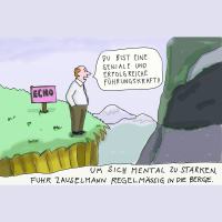 Neue Gedanken helfen nicht.