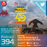 394 - Aniversarios Taito 70  Space Invaders 45