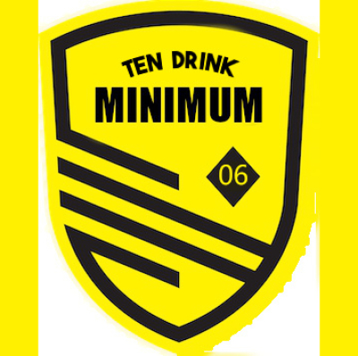 10 Drink Minimum