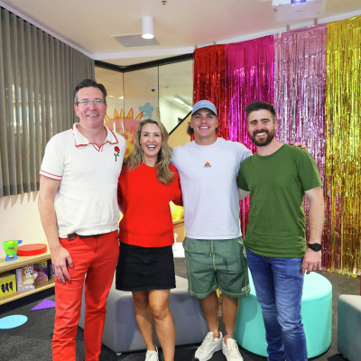 Stav, Abby  Matt Catch Up - Hit105 Brisbane - Stav Davidson, Abby Coleman  Matty Acton