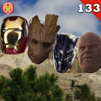 #133 The Infinity Saga Mount Rushmore