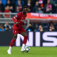 Blood Red: Naby Keita providing the Euro soundtrack to the Reds’ midfield domination in Belgium