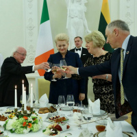 Speech at Official Dinner in Vilnius, in honour of President Michael D. Higgins