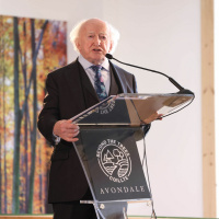 Speech by President Higgins at the Opening of Avondale House  Forest Park