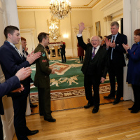 Speech to the Irish Team who competed in WorldSkills Competition