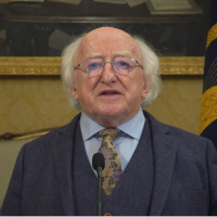 Teachtaireacht ar Lá Fhéile Bríde ón Mícheál D. Ó HUigínn, Uachtarán na hÉireann