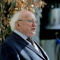 President Higgins hosts a Remembrance Ceremony to honour those affected by the Covid 19 Pandemic