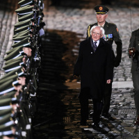 Speech at a reception at Áras an Uachtaráin for members of the Defence Forces