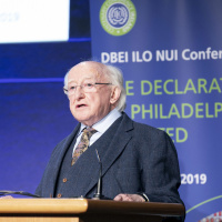 Opening Address at National ILO Centenary Commemoration