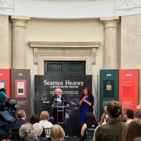 Speech at Listen Now Again, an exhibition dedicated to the life and works of Seamus Heaney