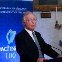 Response by Prof. Michael Laffan to Machnamh 100 address by President Higgins