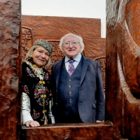 Speech at reception to mark the installation of Pangur Bán, a sculpture by Imogen Stuart