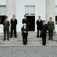 President presents Defence Forces Values Awards