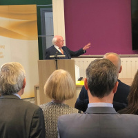 President visits the Cornmarket Project, to celebrate the initiative’s 20th Anniversary