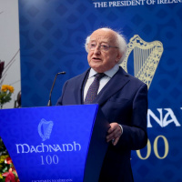 President Higgins Hosts Fourth Seminar In Machnamh 100 Series