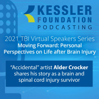 “Accidental” artist Alder Crocker shares his story as a brain and spinal cord injury survivor