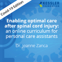 Enabling optimal care after SCI-an online curriculum for personal care assistants-COVID, Ep9