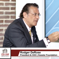 Rodger DeRose Shares Kessler Foundation’s Missions on “CEO Chat”