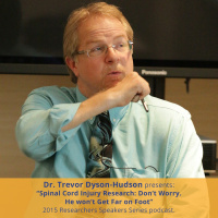 05OCT15 - Researchers Speakers Series - Dr. Trevor Dyson-Hudson