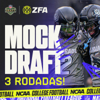 MOCK DRAFT DE 3 RODADAS | NFL DRAFT 2025