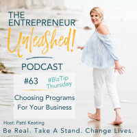 Ep. #63 Biz Tip Thursday: Choosing Programs For Your Business