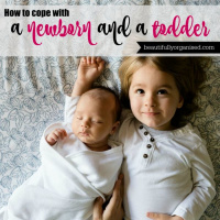 How to cope with a newborn and a toddler
