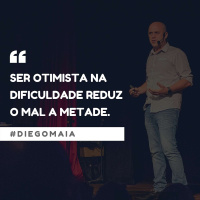 Ser otimista na dificuldade reduz o mal a metade