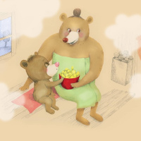 Randiga sagor, del 2: Nalle och farmors tantkompisar/ Nalle thaj mamiake amala