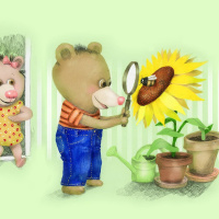 Randiga sagor finska, del 17: Nalle och humlan / Nalle ja kimalainen