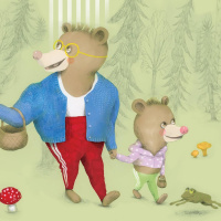 Randiga sagor finska del 8, Nalle går vilse / Nalle eksyy