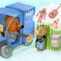 Randiga sagor finska del 9, Nalle och överraskningen / Nalle ja yllätys