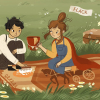 Den flygande resväskan, del 6: Nicos familjematta / Nicon perhematto – Randiga sagor finska