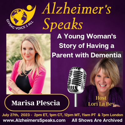 Alzheimers Speaks Radio - Lori La Bey