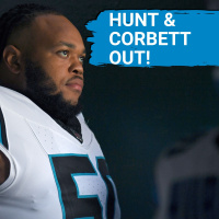 Carolina Panthers Offensive Line IN FLUX as Robert Hunt and Austin Corbett Head to IR