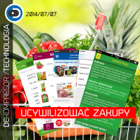 Ucywilizować zakupy - aplikacje zakupowe - lista zakupów